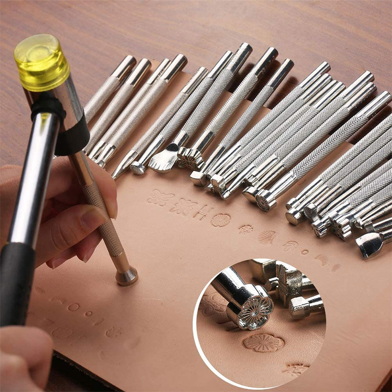 20Pcs Leather Stamping Tools L - Leather Stamp Set 评论和价格