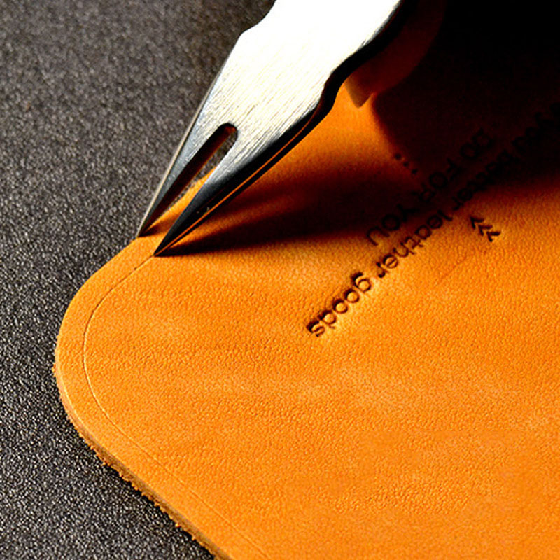 1Pc Leather Shallow Slot Edge  - Leatherwork Accessories 评论和价格