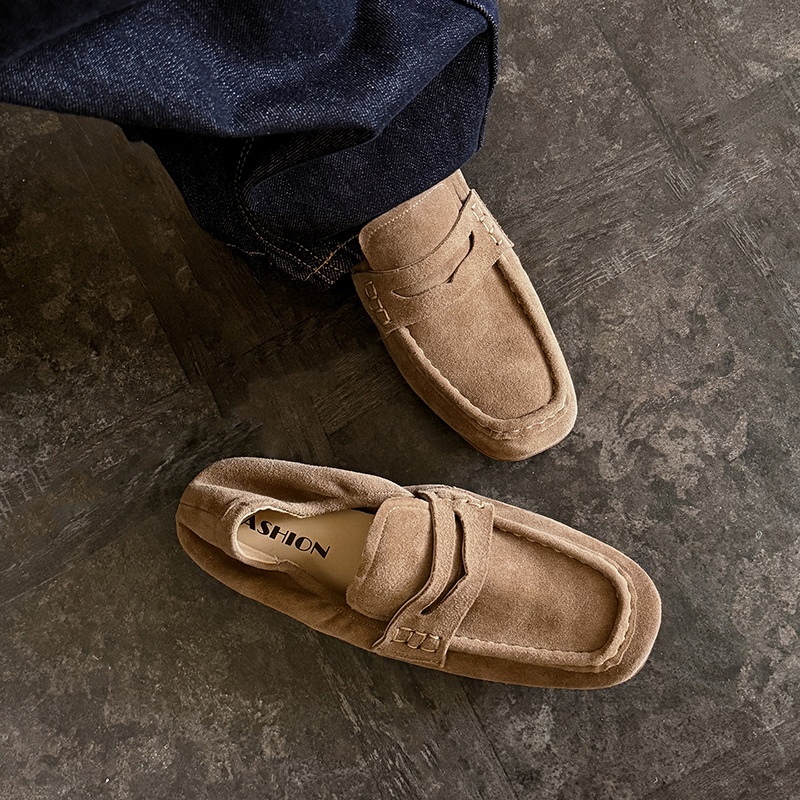 Womens Flats Spring Autumn Mul - Leather Work For Kids 评论和价格