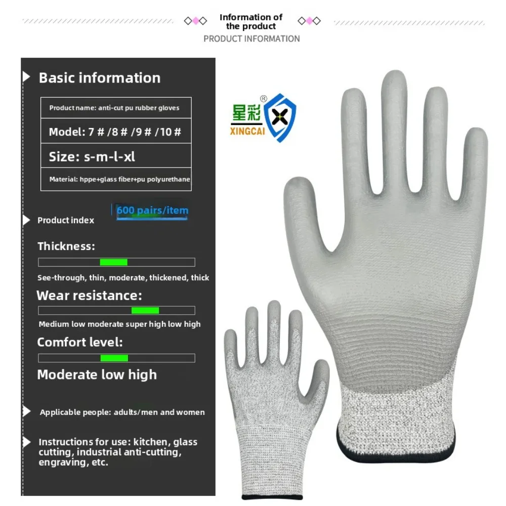 Level 5 Cut Resistant Gloves H - Leveling Leatherworking 评论和价格