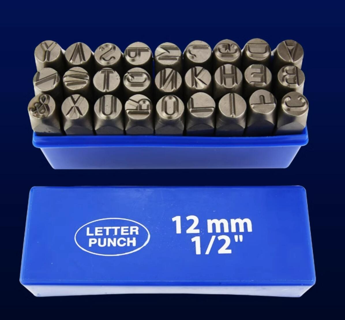 Steel Die Metal Stamping kit P - Leather Stamp Set 评论和价格