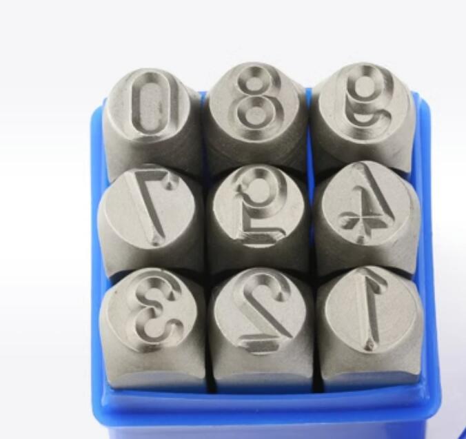 Steel Die Metal Stamping kit P - Leather Stamp Set 评论和价格