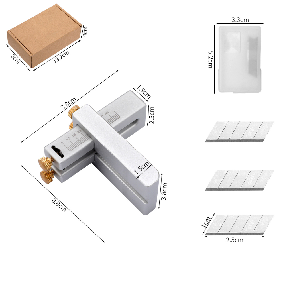 Leather Strap Cutter, Aluminiu - Leatherwork Accessories 评论和价格