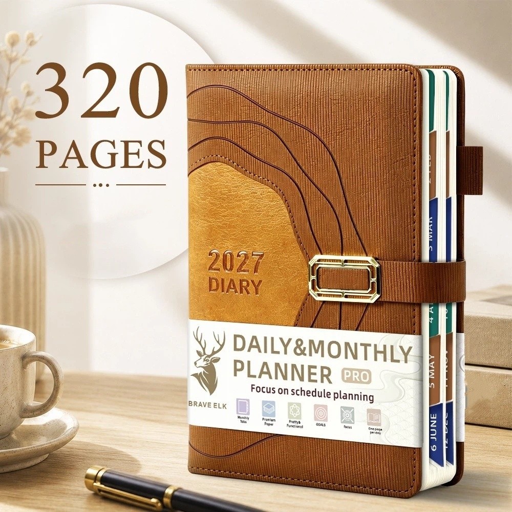 Thickened 2027 Schedule Notepa - Leatherwork Plans 评论和价格