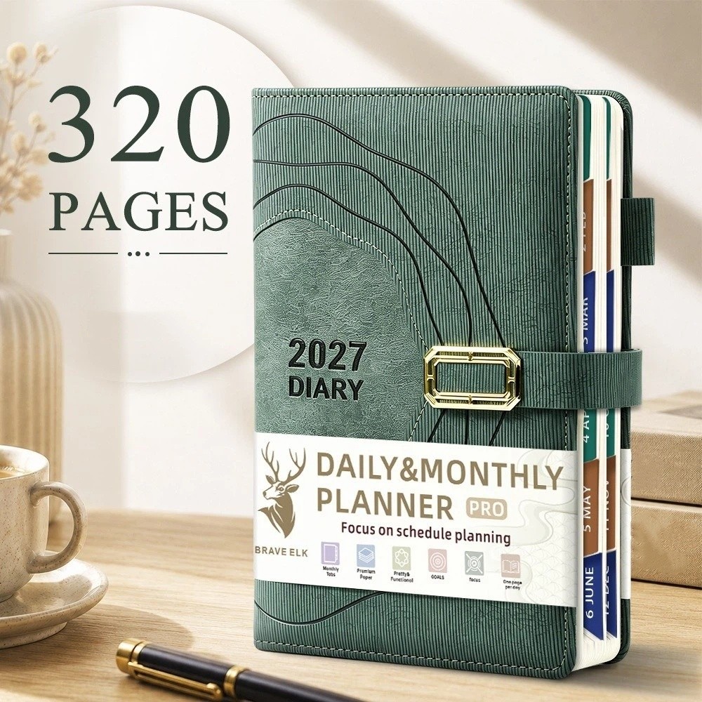 Thickened 2027 Schedule Notepa - Leatherwork Plans 评论和价格