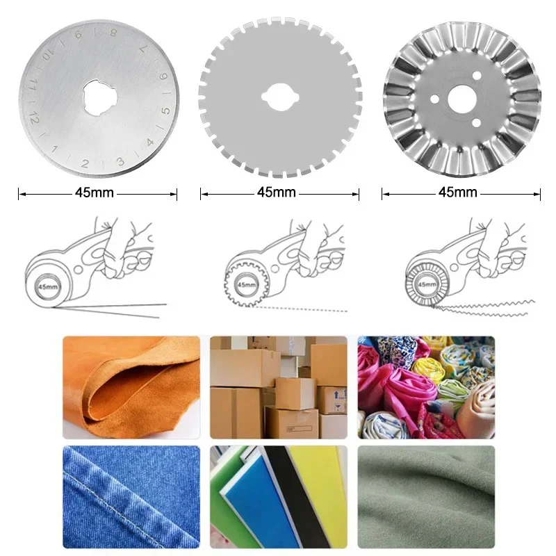 45MM Roller Wheel Knife Cloth  - Leatherwork Accessories 评论和价格