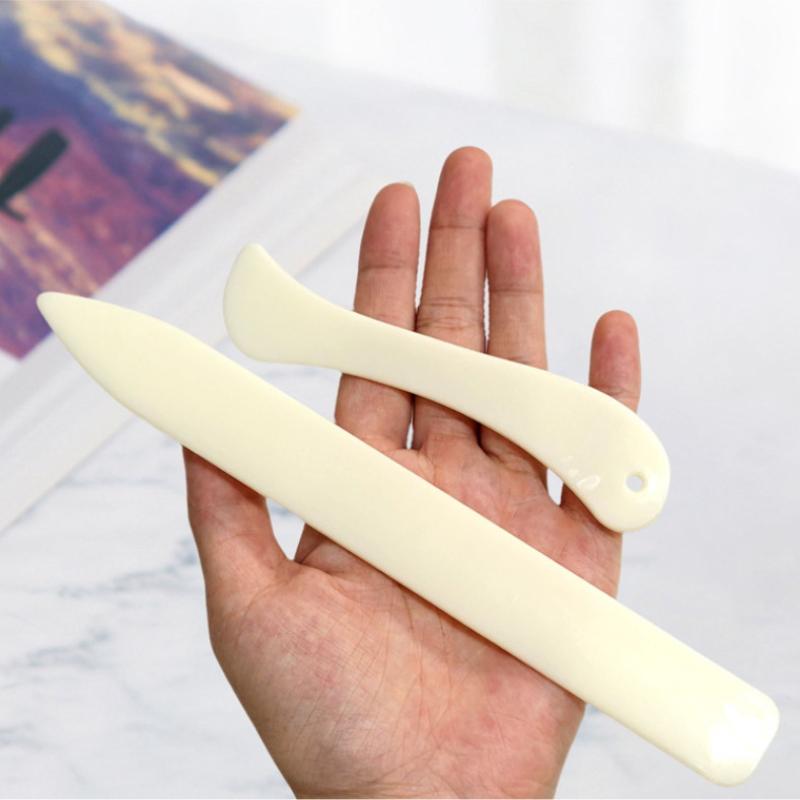 Leather Craft Bone Folder 2Pcs - Leatherwork Tools 评论和价格