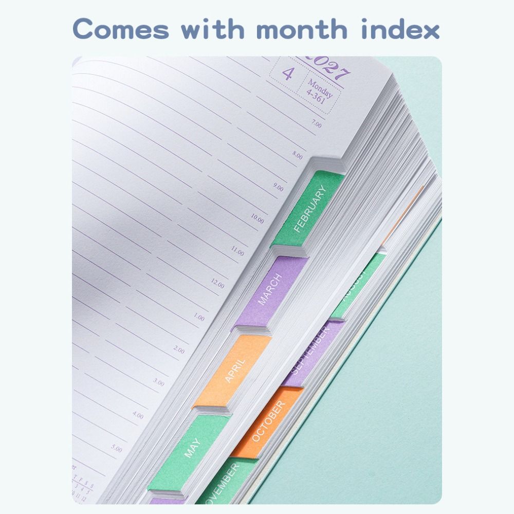 A5 2027 Schedule Planner 12 Mo - Leatherwork Plans 评论和价格