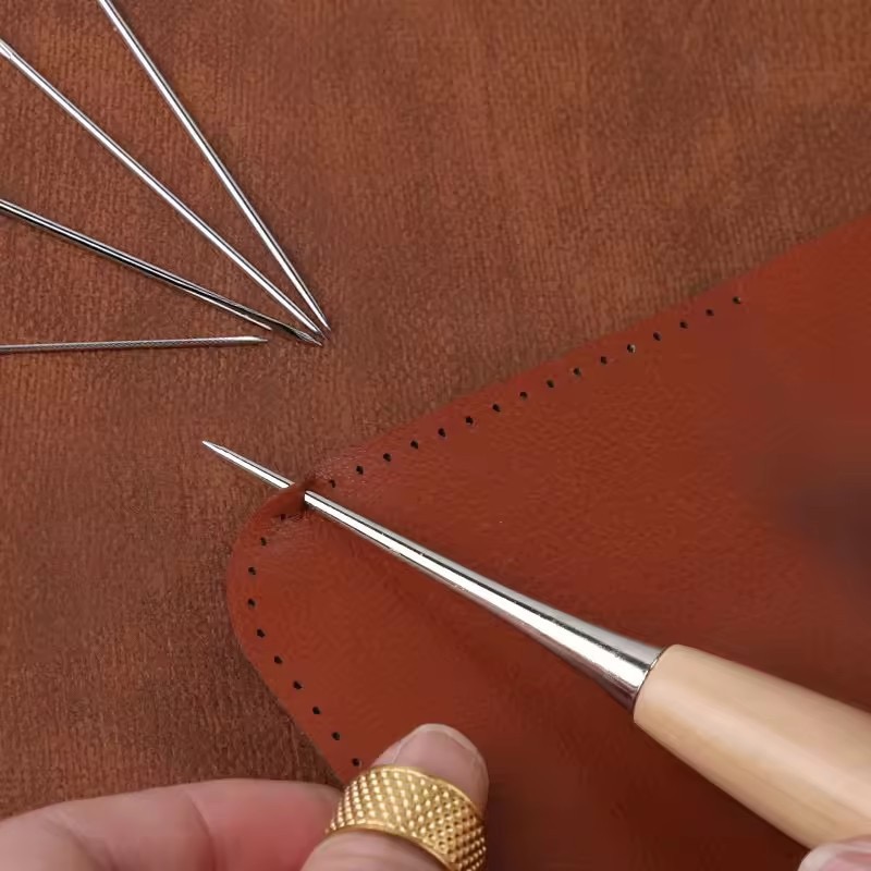 13 Pcs Leather Sewing Set Hand - Leatherwork Tool Kit 评论和价格