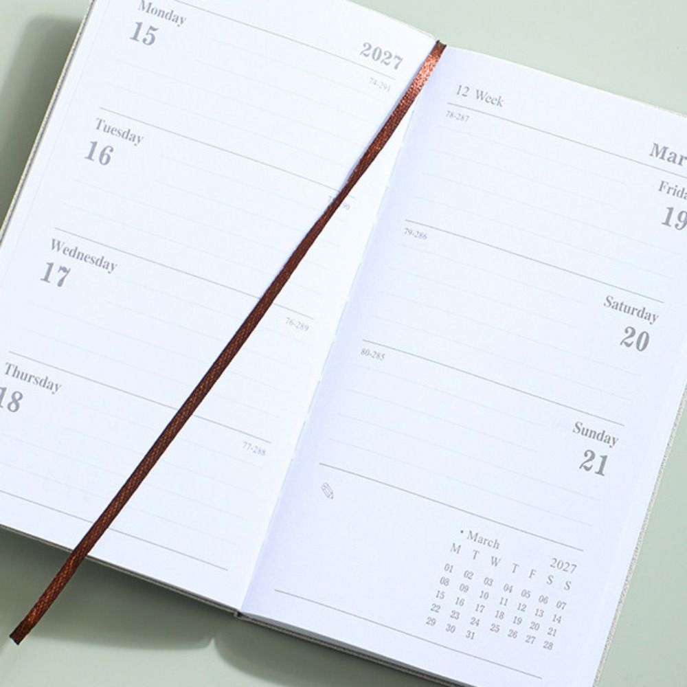 English 2027 Schedule Planner  - Leatherwork Plans 评论和价格