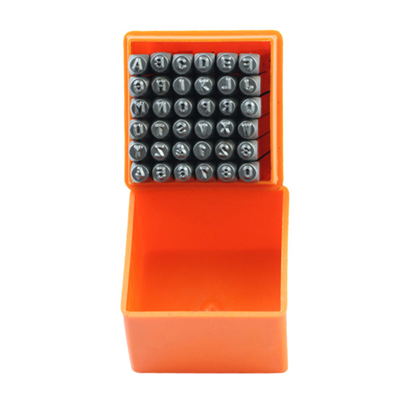 36 Pcs Punch Stainless Steel L - Leather Stamp Set 评论和价格