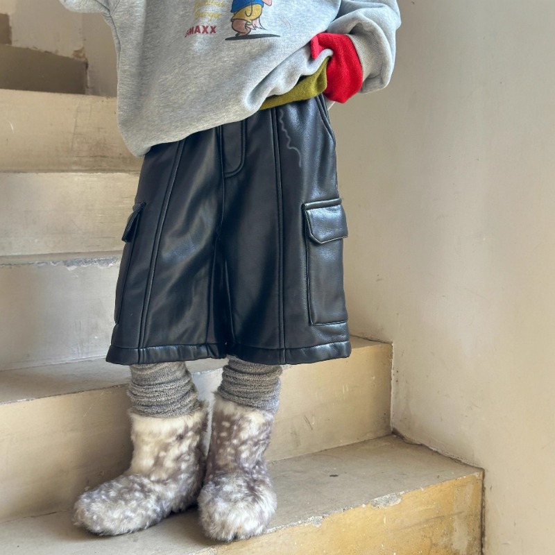 2026 Winter New Korean Childre - Leather Work For Kids 评论和价格