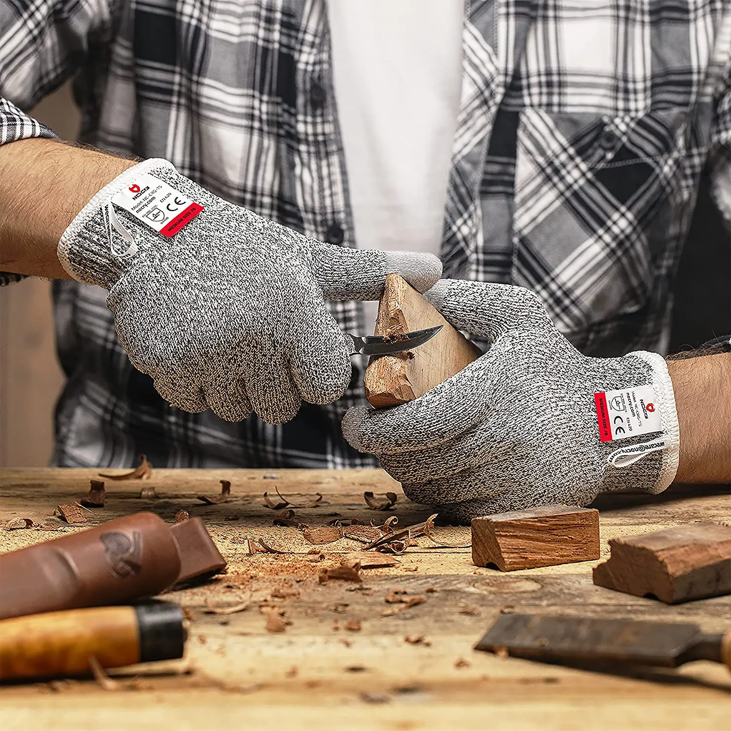 Cut Resistant Gloves Level 5 w - Leveling Leatherworking 评论和价格