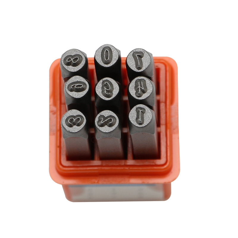 63Pcs 3mm Uppercase&Lowercase  - Leather Stamp Set 评论和价格