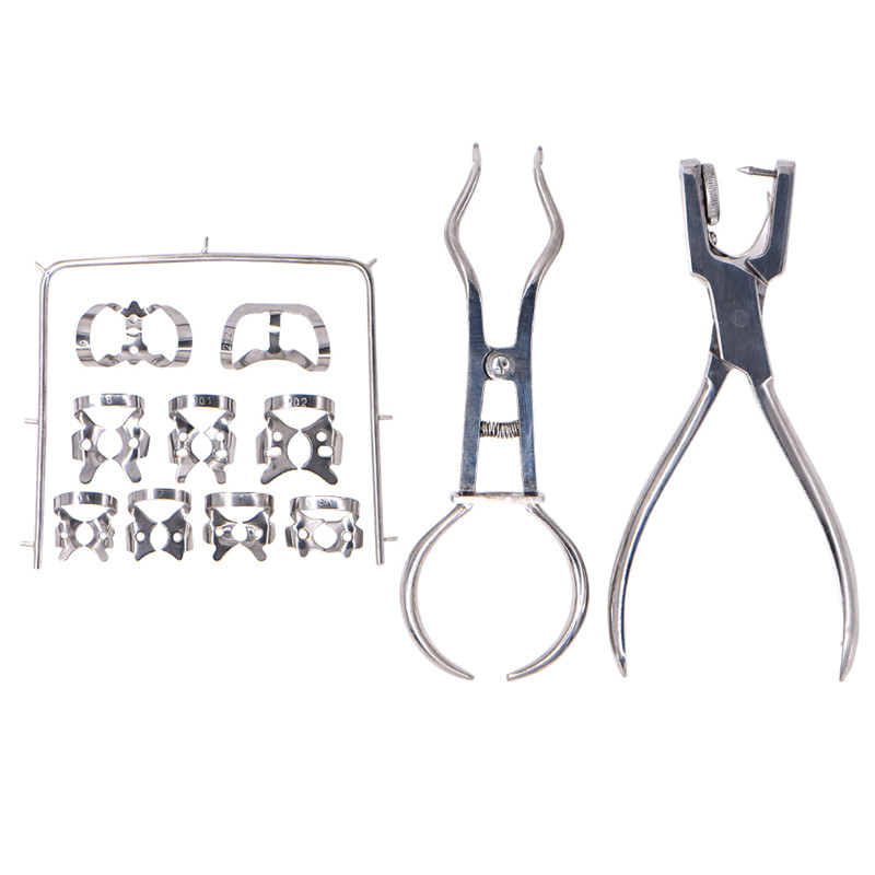Dentistry Dam Hole Puncher Set - Leatherwork Tool Kit 评论和价格