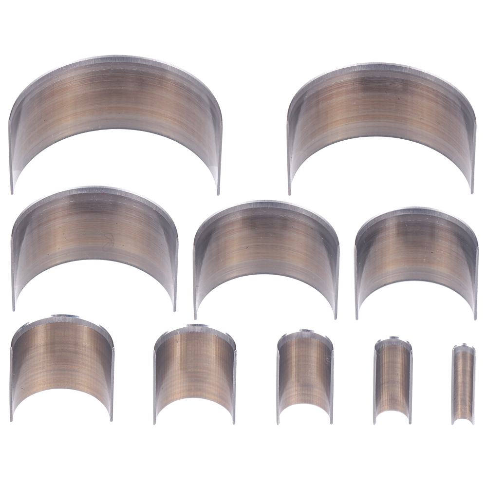 10pc/set Half Circle Punching  - Leather Stamp Set 评论和价格