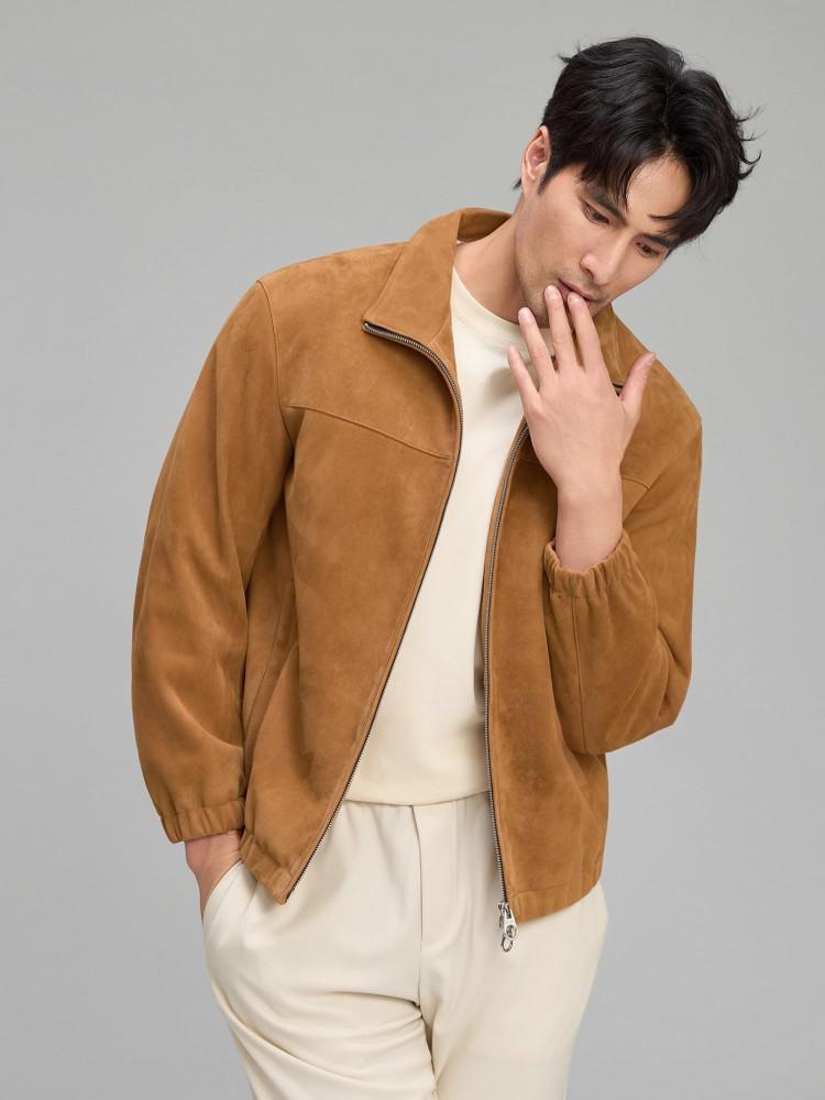 Luxury Mens Soft Natural Suede - Leather Work For Kids 评论和价格