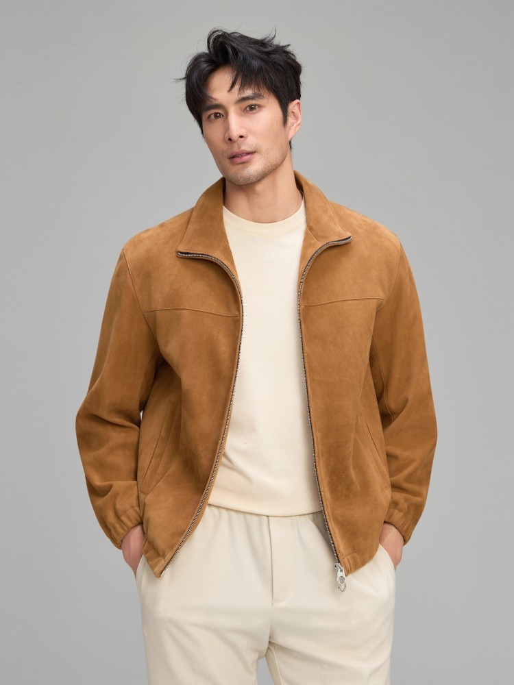 Luxury Mens Soft Natural Suede - Leather Work For Kids 评论和价格