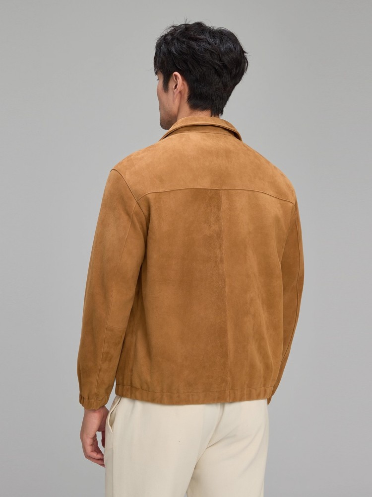 Luxury Mens Soft Natural Suede - Leather Work For Kids 评论和价格