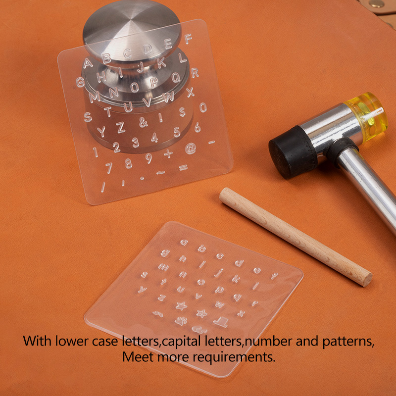 WUTA 3 Pcs Leather Stamping Ca - Leather Stamp Set 评论和价格