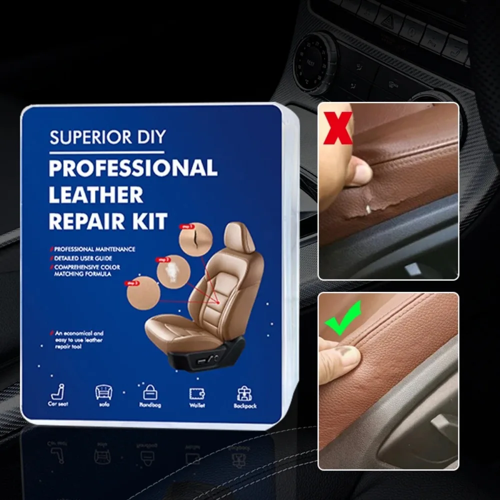 Car Leather Repair Tool Kit 7  - Leatherwork Tools 评论和价格
