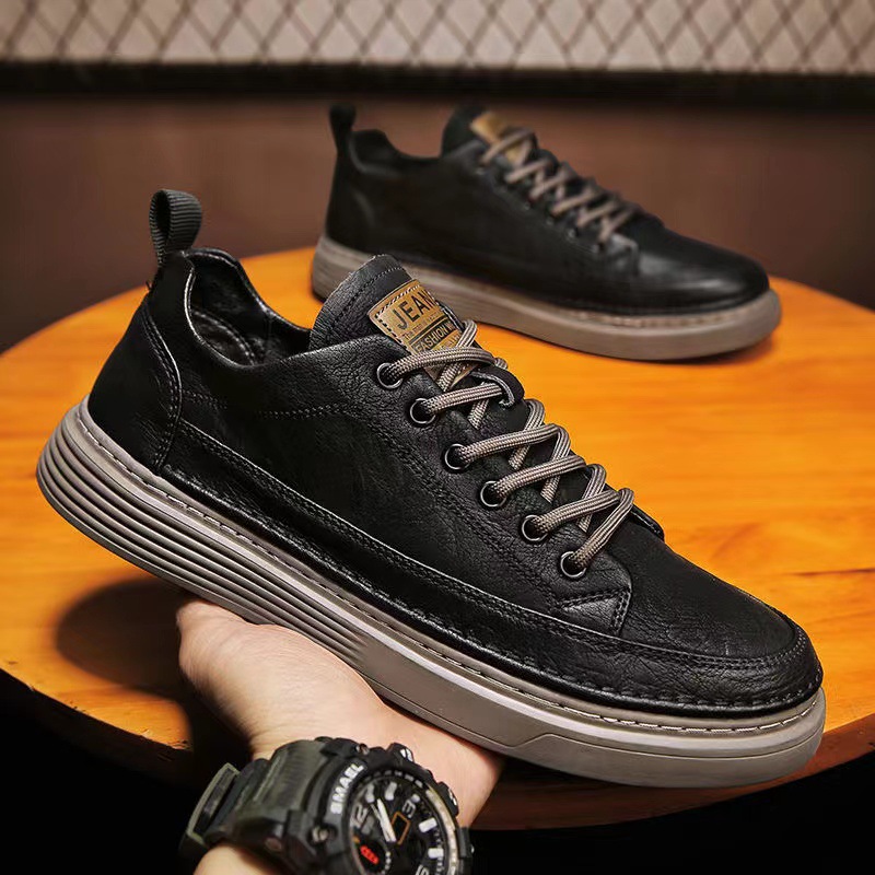 Casual leather shoes 2025 Spri - Leveling Leatherworking 评论和价格