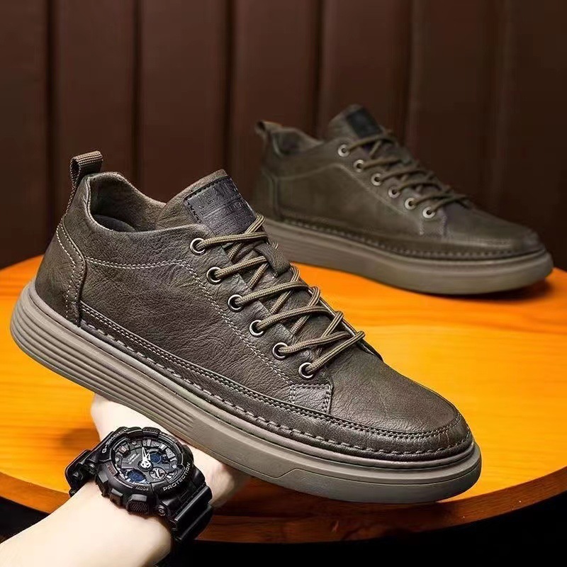 Casual leather shoes 2025 Spri - Leveling Leatherworking 评论和价格