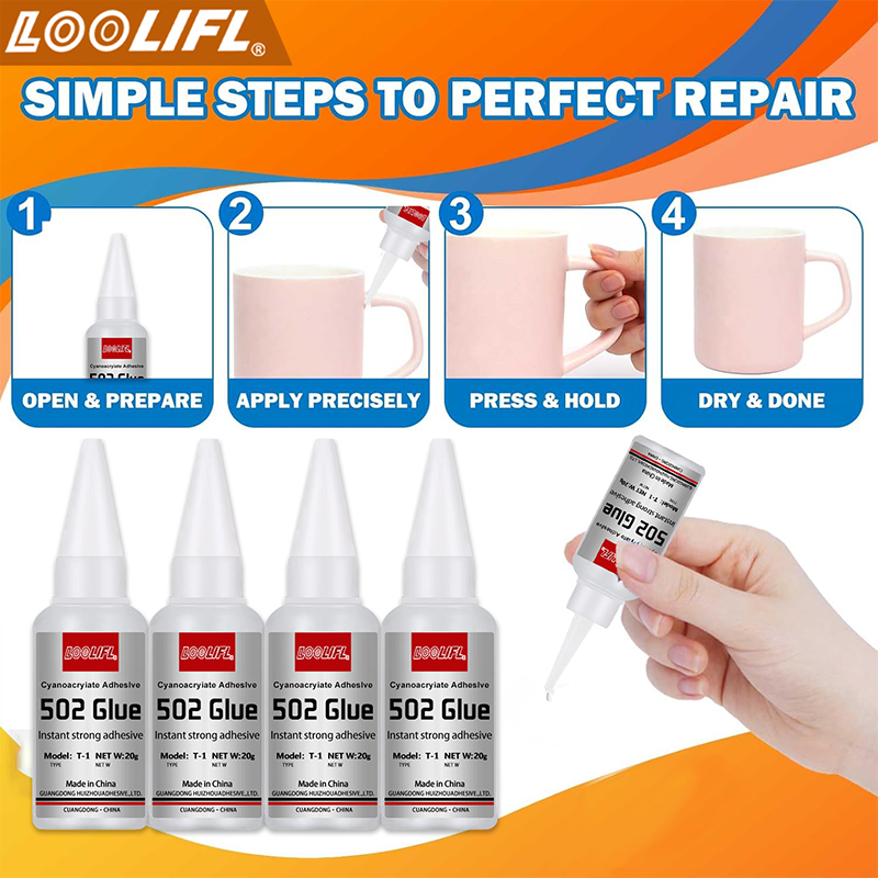 1-3pcs,20ml,502 super glue, qu - Leatherwork Tools 评论和价格