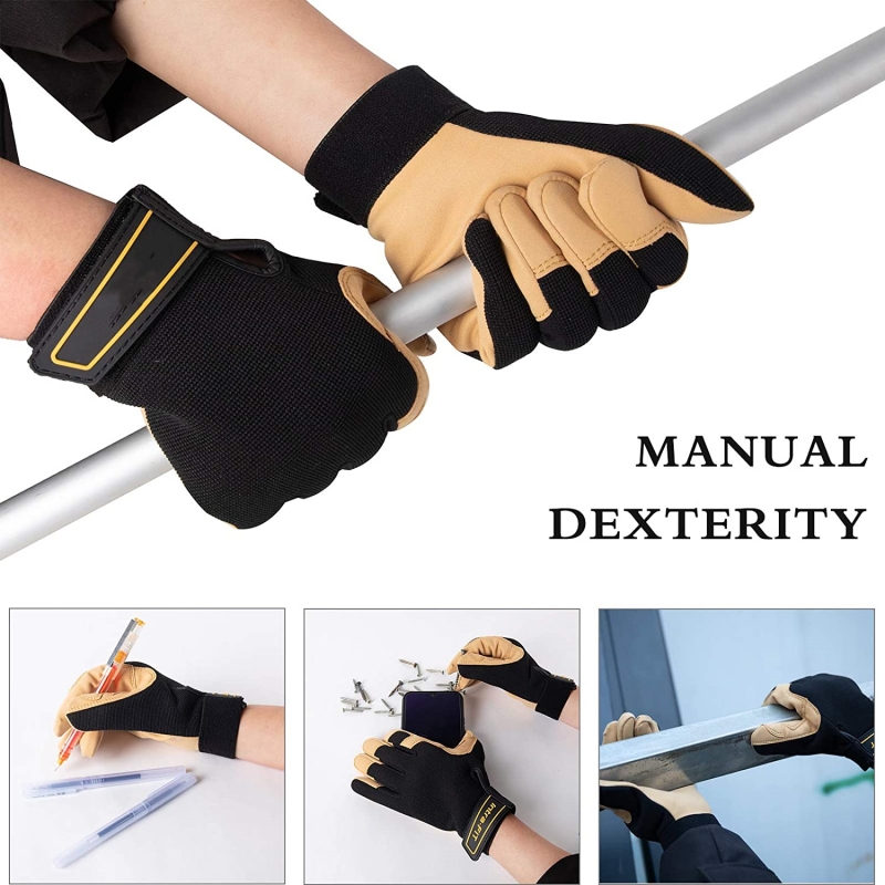 XYEHS 1 Pair Light Work Gloves - Leveling Leatherworking 评论和价格