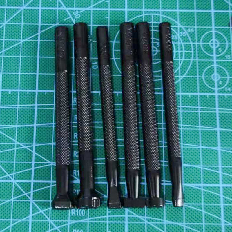 6Pcs Leather Printing Tool All - Leather Stamp Set 评论和价格