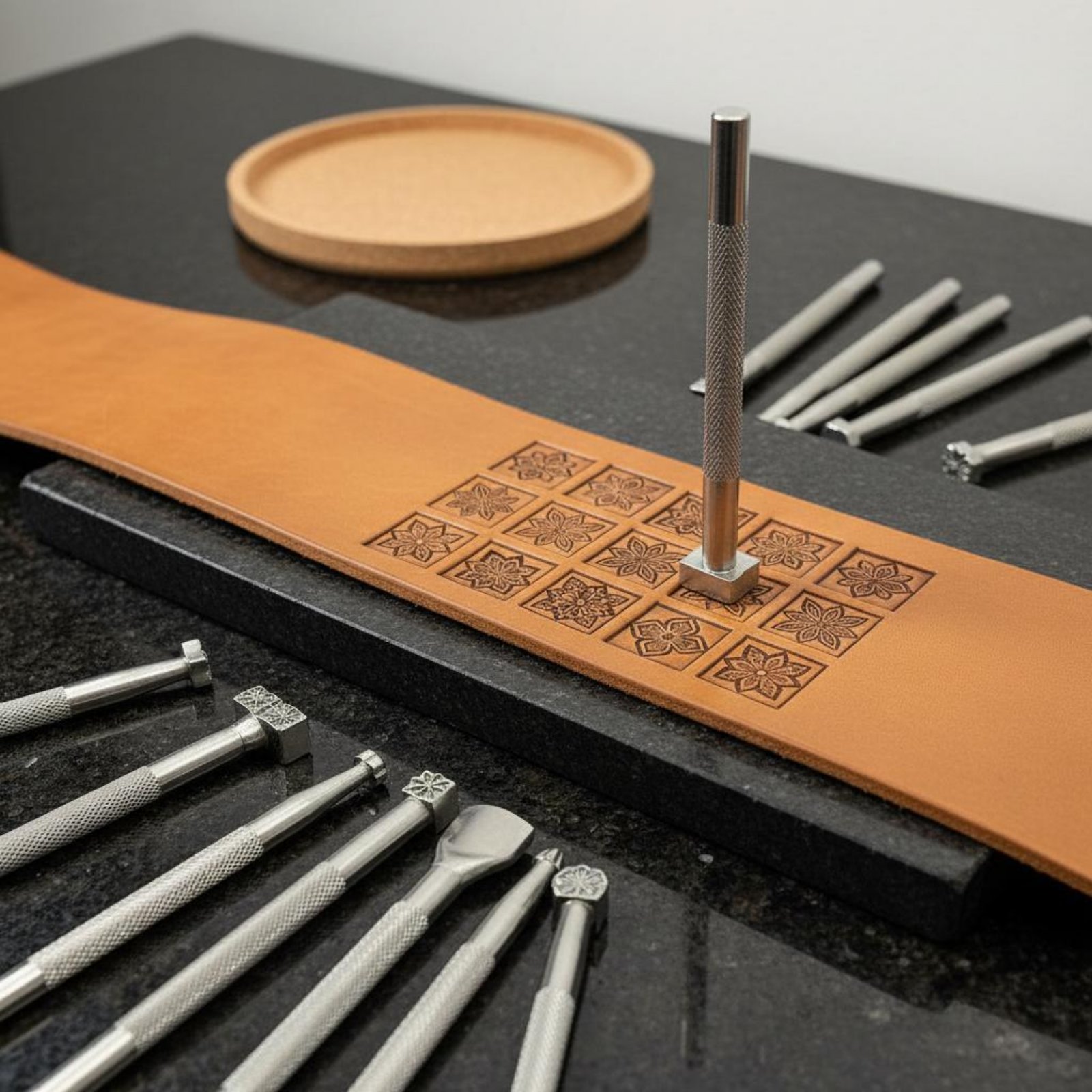 20 Pieces Leather Stamping Too - Leather Stamp Set 评论和价格