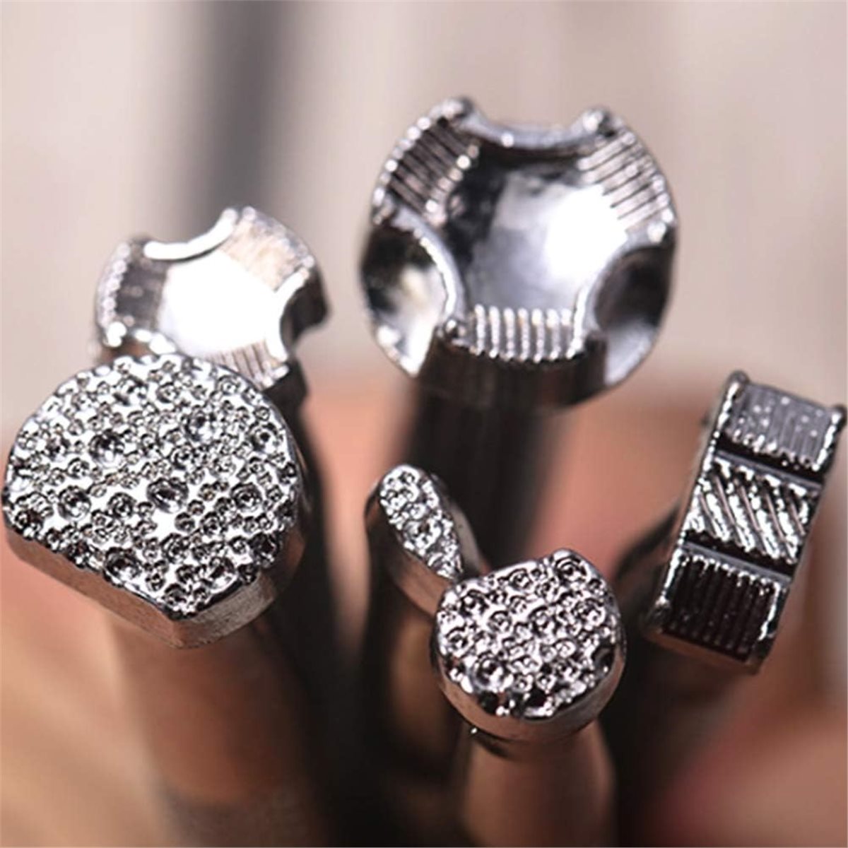 828 Mega Sale 6pcs Leather Sta - Leather Stamp Set 评论和价格